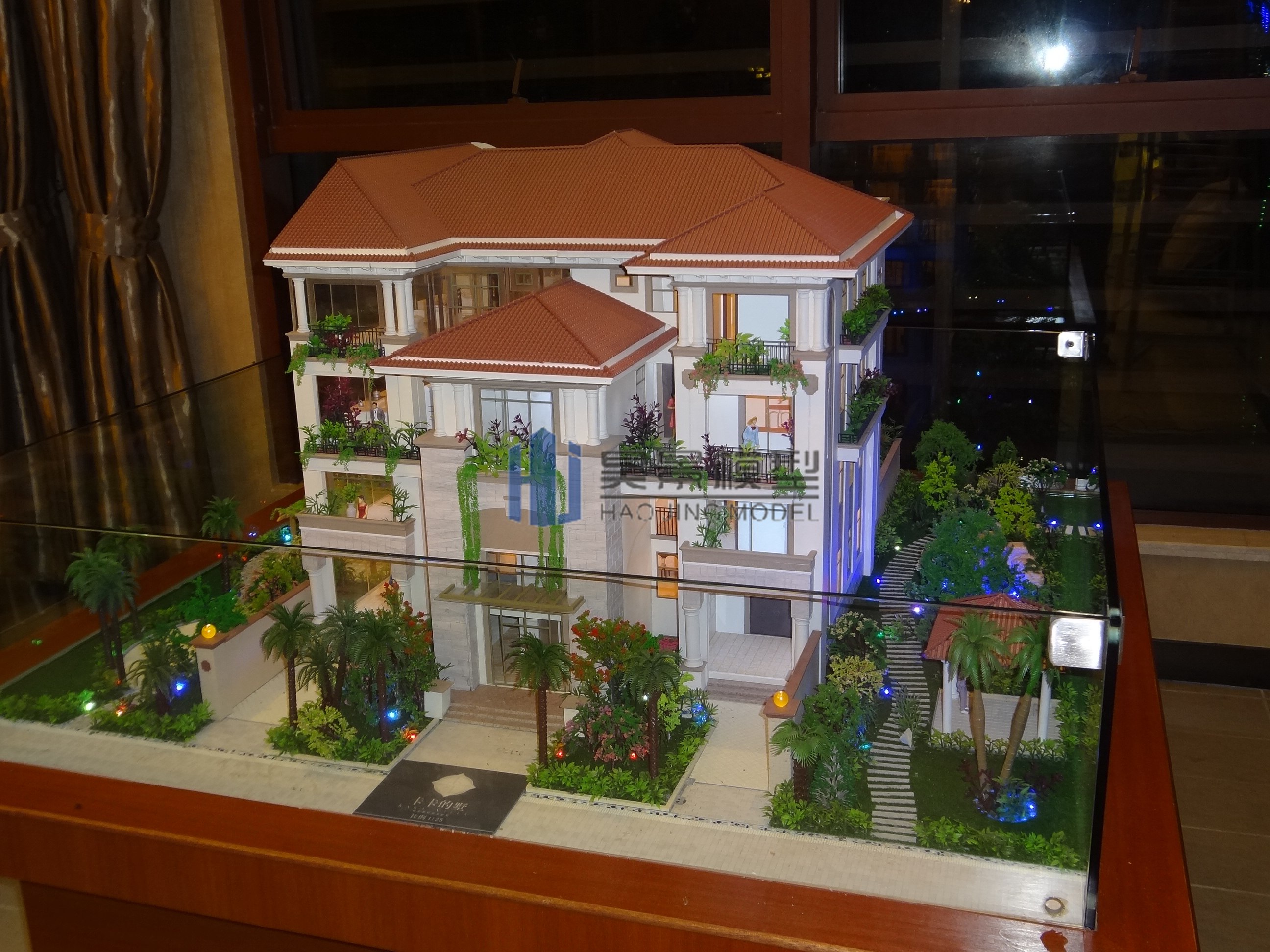 雅居乐别墅建筑模型