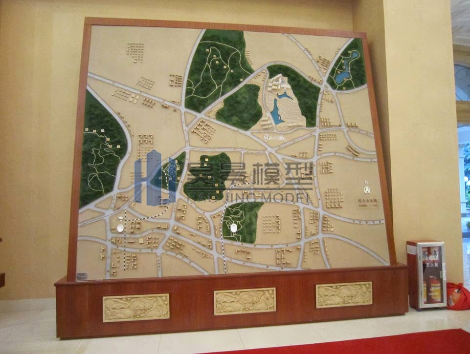 山海城区域规划模型